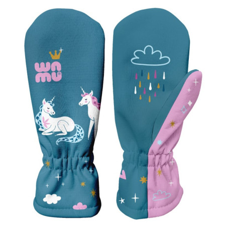WAMU Jednorožci gyerek téli egyujjas kesztyű