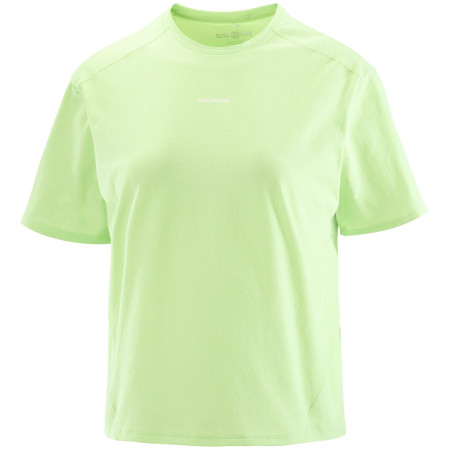 Salomon Trackline SS Tee női póló zöld Butterfly