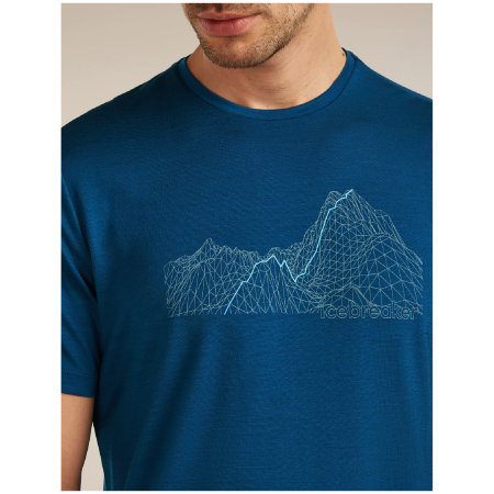 Icebreaker Merino Blend 125 Cool-Lite™ Sphere SS Tee Beta férfi funkcionális póló