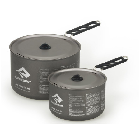 Sada nádobí Sea to Summit Alpha Pot Set 2.0 szürke