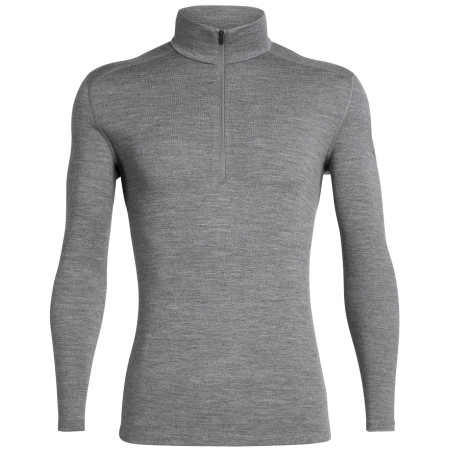 Férfi póló Icebreaker Mens 260 Tech LS Half Zip szürke