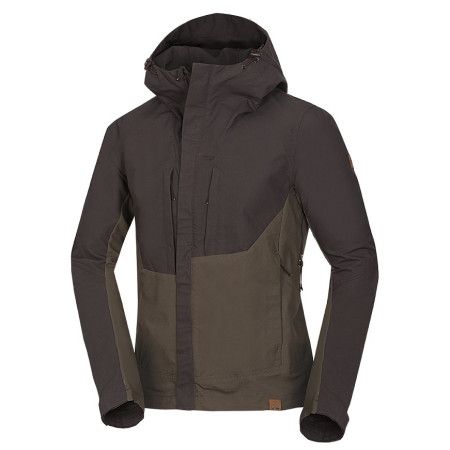 Férfi kabát Northfinder Kash zöld/barna