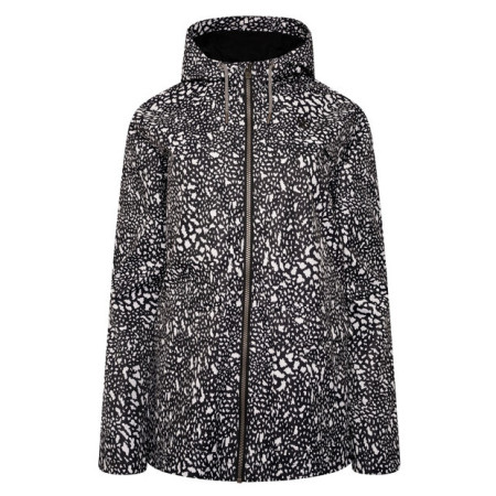 Női kabát Dare 2b Deviation II Jckt fekete/fehér