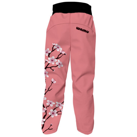 WAMU Pink gyerek softshell nadrág