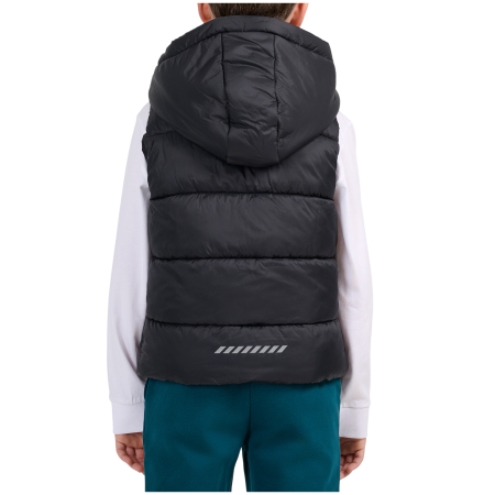 4F Vest Jacket M366 Deep Black gyerek mellény