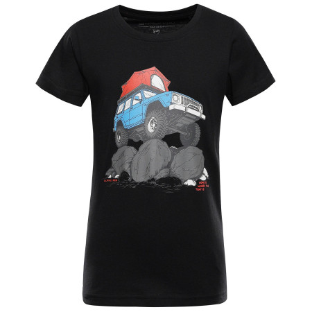 Alpine Pro Ecomo 4 Black gyerek póló
