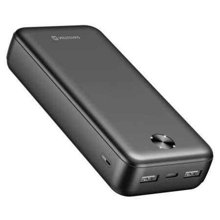Swissten Worx Pro 20000 mAh powerbank fekete black