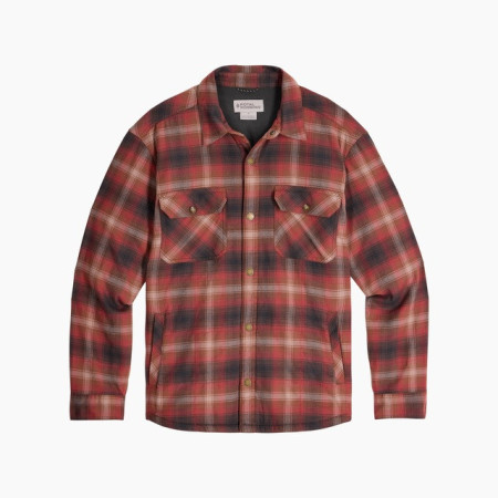 Royal Robins M Vista Flannel Shacket férfi ing piros Spice Grizzly Pld