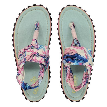 Gumbies Slingback Mint & Pink női szandál kék/rózsaszín