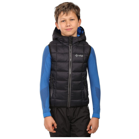 Kilpi Tomm-Jb Black gyerek mellény fekete BLK