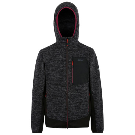 Regatta Alven férfi pulóver fekete/szürke BlkMarl/Blak