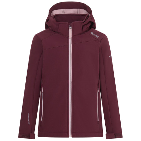 Regatta Haydenbury Fig gyerek softshell kabát lila Fig Powder Lilac