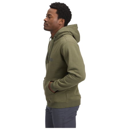 Black Diamond M Mini Stacked Po Hoody férfi pulóver