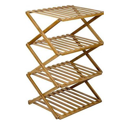 Bo-Camp UO Bamboo foldable storage rac kiállított termék - polc