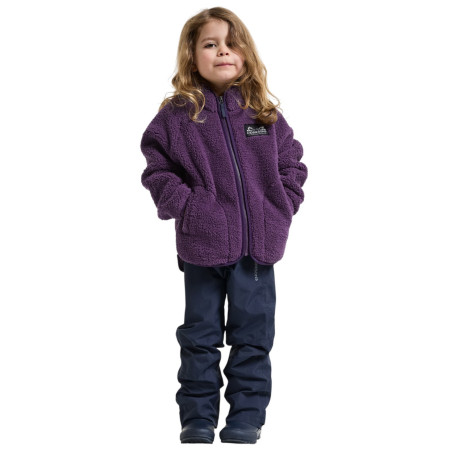 Didriksons Gibbs Kids Fullzip 2 Northen Purple gyerek pulóver