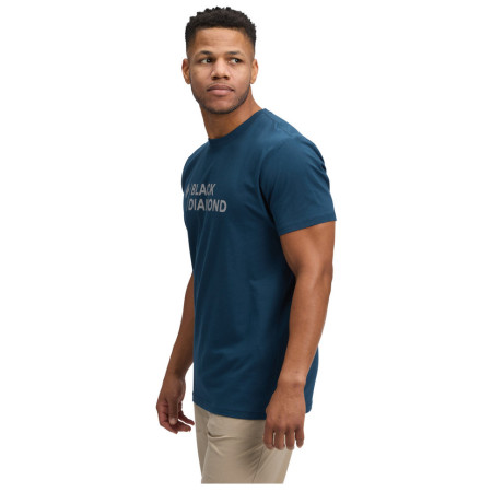 Black Diamond M Mini Stacked Ss Tee férfi póló