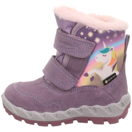 Superfit Icebird Lila/Rosa gyerek téli cipő