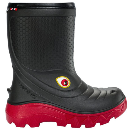 Viking Outdoor Footwear Claw Warm Black/Red gyerek téli cipő fekete/piros Black/Red