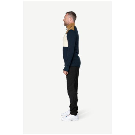 Devold Egga Grid Merino Jkt férfi funkcionális pulóver