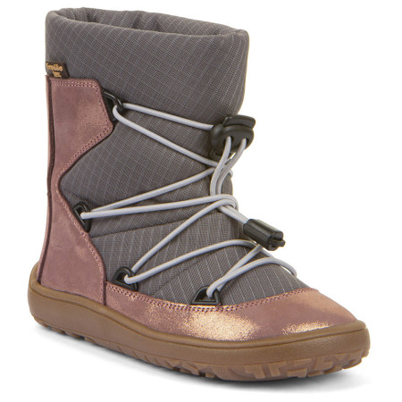Froddo Barefoot Tex Track Wool Grey/Pink gyerek cipő szürke/rózsaszín grey/pink