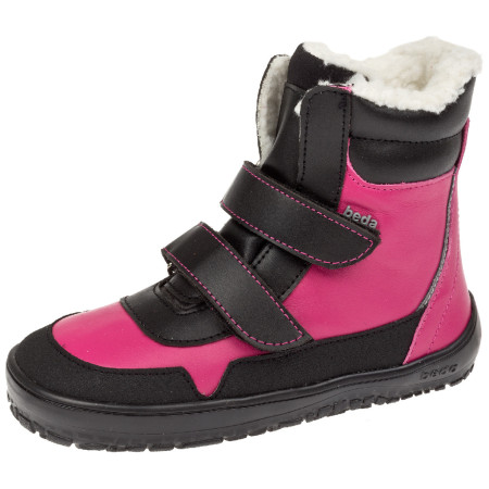 Beda Layla Black/Pink gyerek barefoot cipő fekete/rózsaszín black/pink