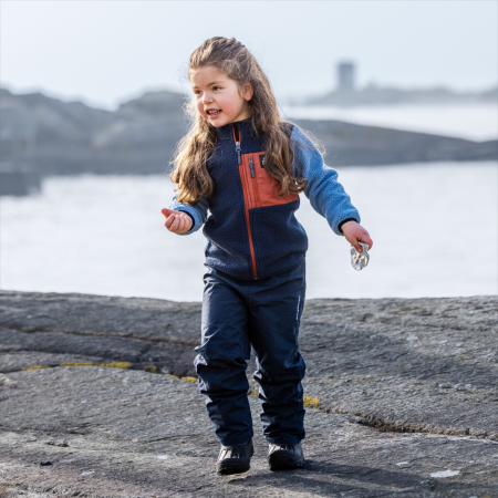 Didriksons Anten Kids Fullzip 2 Winter Blue gyerek pulóver