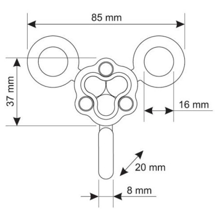 Kötél kipörgető Camp Gyro