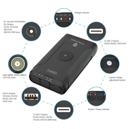 Viking Technology Vidar II outdoor powerbank