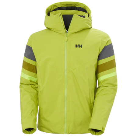 Helly Hansen Panoramic Ins Jacket férfi télikabát zöld 500 Pulse Green