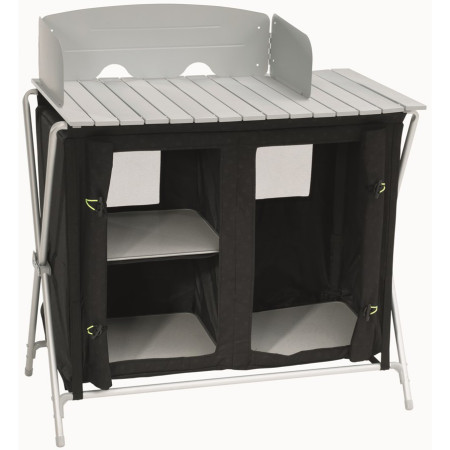 Outwell Sudbury Kitchen Table (2022) konyha fekete/ezüst