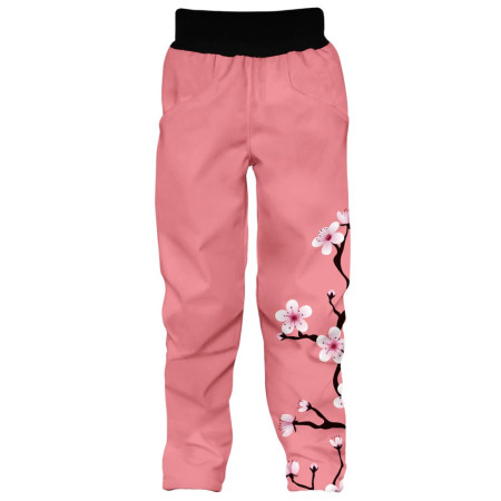 WAMU Pink gyerek softshell nadrág rózsaszín PINK