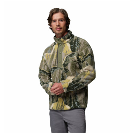 Columbia Helvetia™ II Printed Half Snap Fleece férfi pulóver