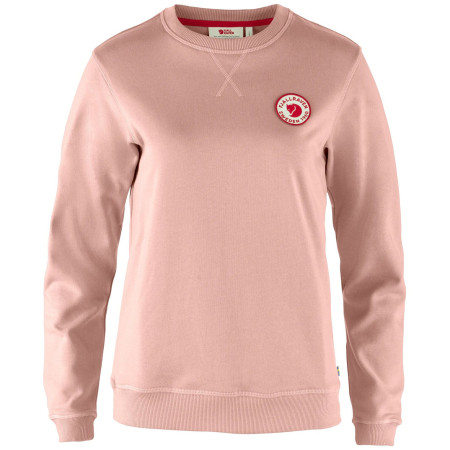 Fjällräven 1960 Logo Badge Sweater W női pulóver rózsaszín Chalk Rose