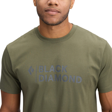 Black Diamond M Mini Stacked Ss Tee férfi póló