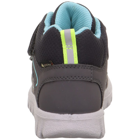 Superfit Sport7 Mini Grau/Gelb gyerek cipő