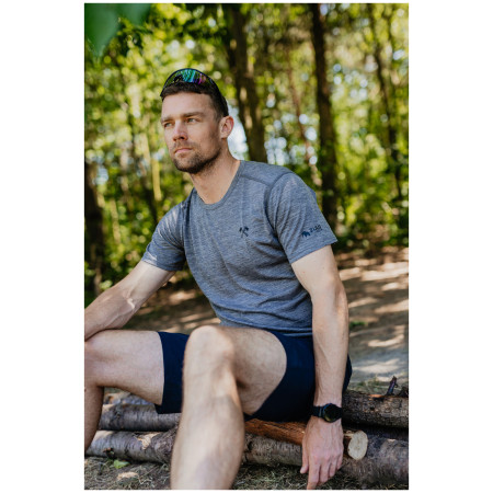 Zulu Merino Timber 160 Short Comfy férfi póló