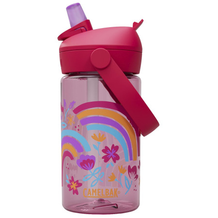 Camelbak Thrive Flip Straw Kids 0,4l kulacs rózsaszín Rainbow Floral