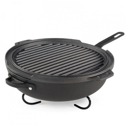 GSI Outdoors Guidecast Griddle 300 mm öntöttvas rostély