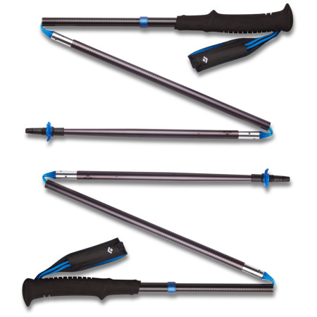 Black Diamond Distance Z Poles túrabot fekete/kék Pewter