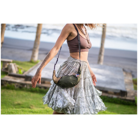 Ticket to the moon Upcycled Sling Bag övtáska