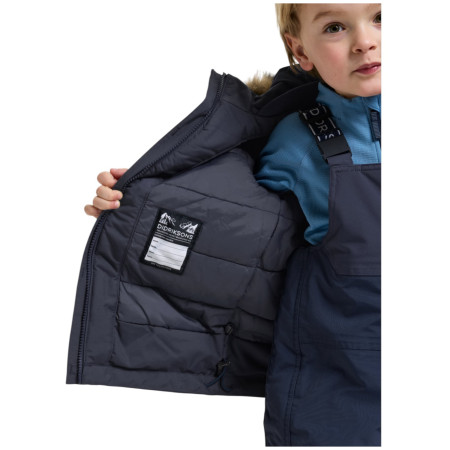 Didriksons Bjärven Kids Parka 5 Navy gyerek télikabát