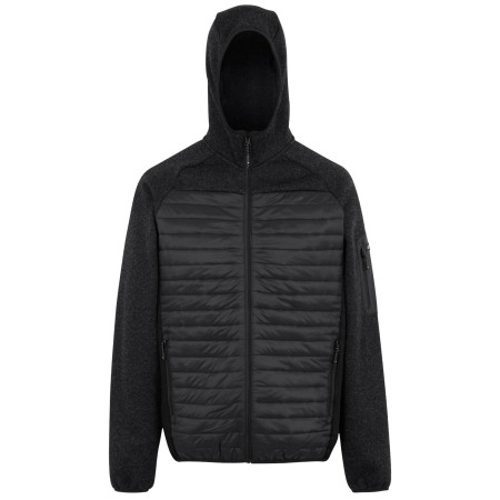 Regatta Newhill Hybrid férfi dzseki szürke Ash/Black