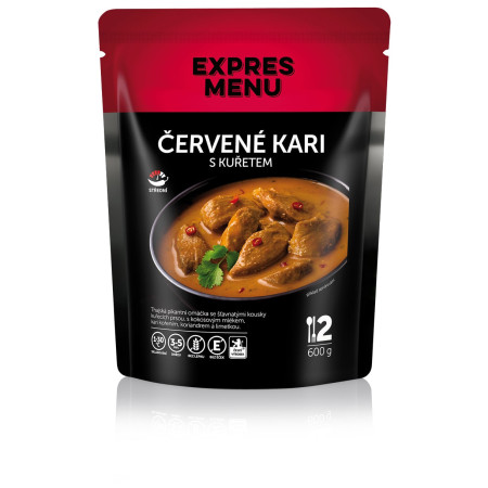 Expres menu Vörös kari csirkehússal 600 g készétel