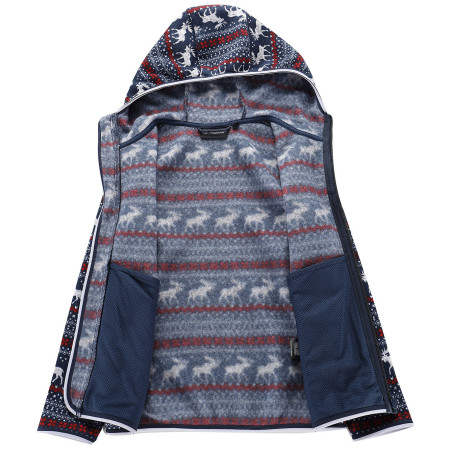 Alpine Pro Noreso Blue gyerek pulóver