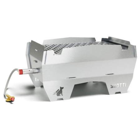 SKOTTI Original Grill összecsukható grill ezüst ocelová