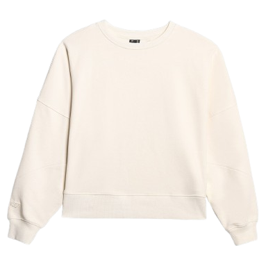4F Sweatshirt F1888 női pulóver bézs CREME