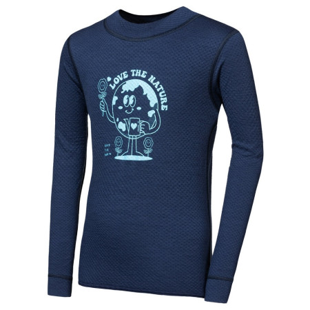Sensor Merino DF Planet Deep Blue gyerek funkcionális felső sötétkék Deep Blue