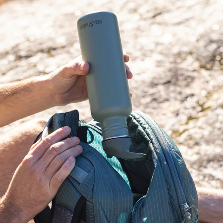 Klean Kanteen Classic 27oz (w/Flip Seal Sport) rozsdamentes acél palack