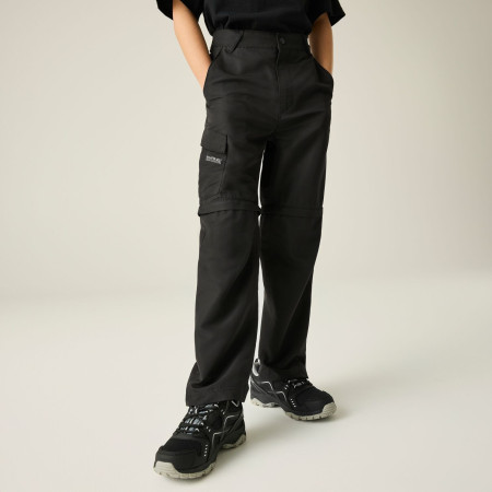 Regatta Sorcer Z/O Trousers III Black gyerek nadrág