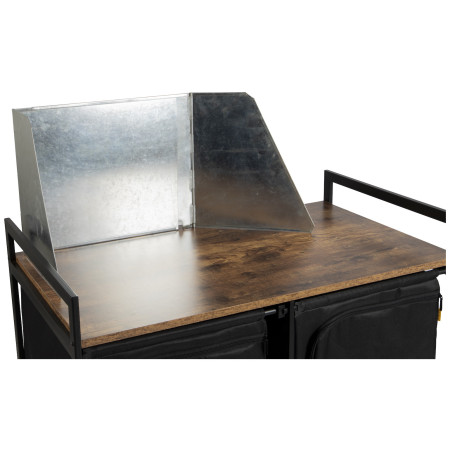 Bo-Camp Cooking windshield steel adj. XL kiegészítő főzéshez